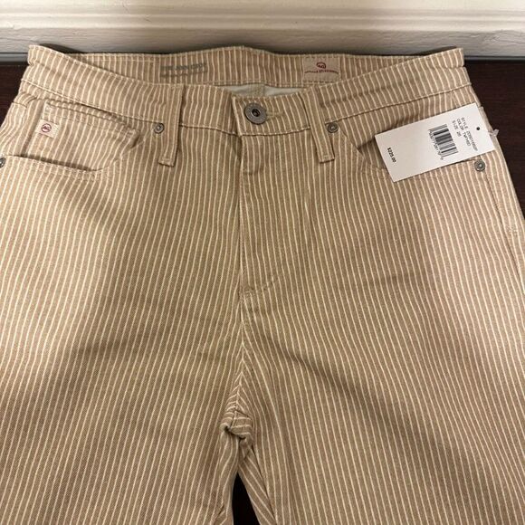 AG Adriano Goldschmied Jodi Cropped mid rise kickflare jeans size 26, NWT - Picture 8 of 13